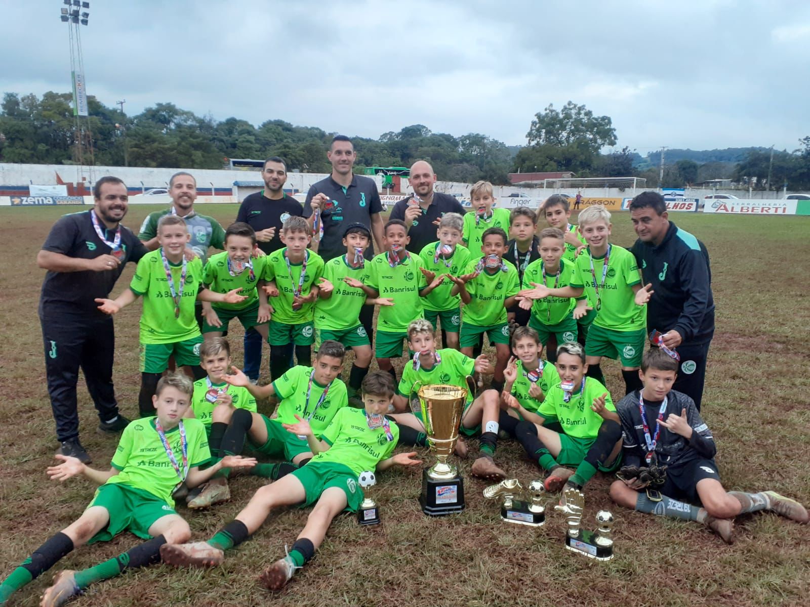 Juventude é campeão da Copa Sarandi, na categoria sub-12