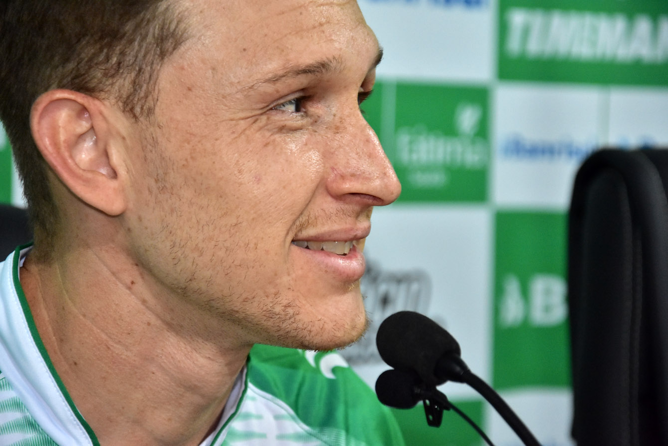 atacante Rafael Grampola é o novo reforço do Juventude