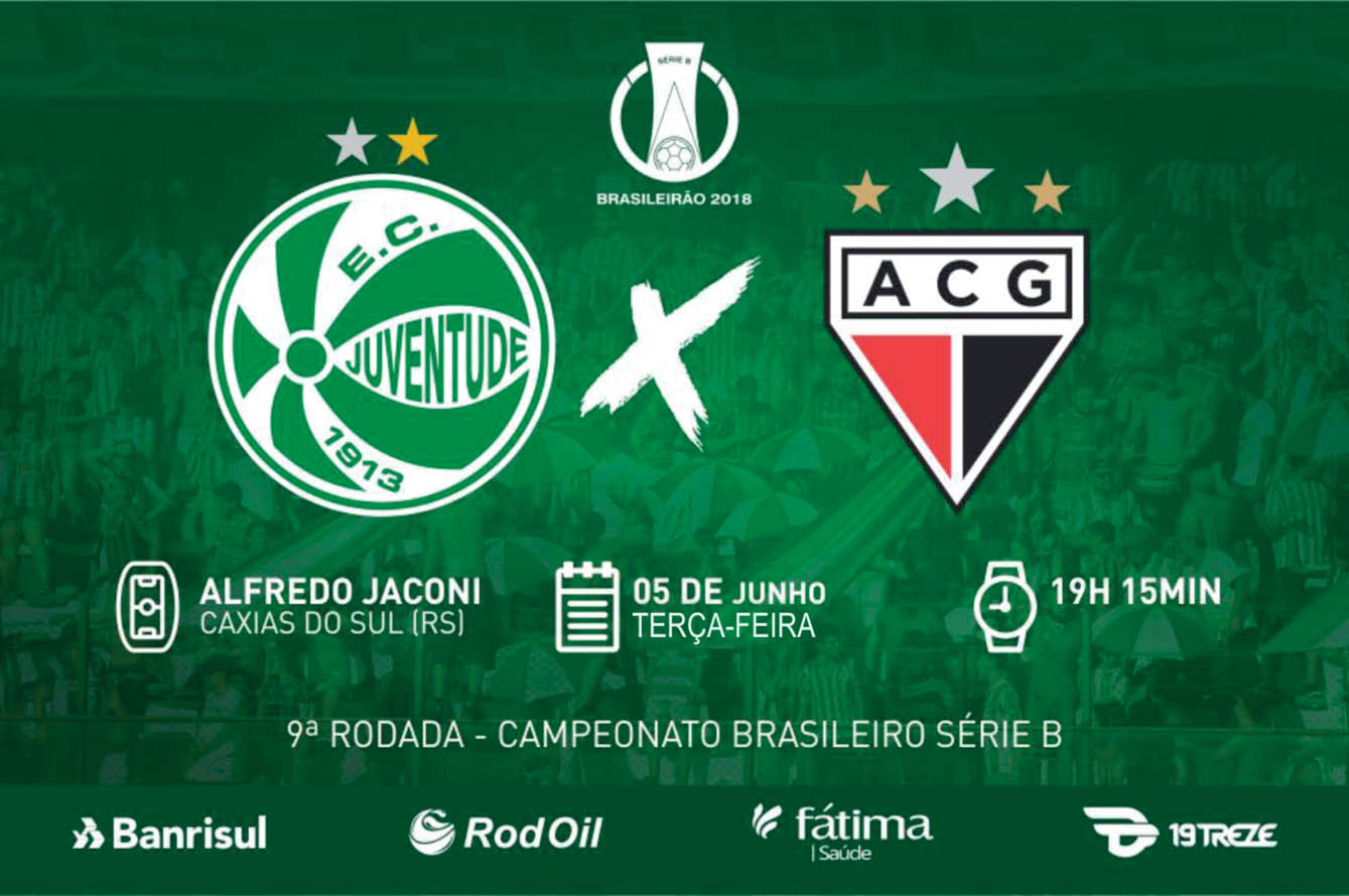 Juventude x Atlético-GO: serviço de jogo
