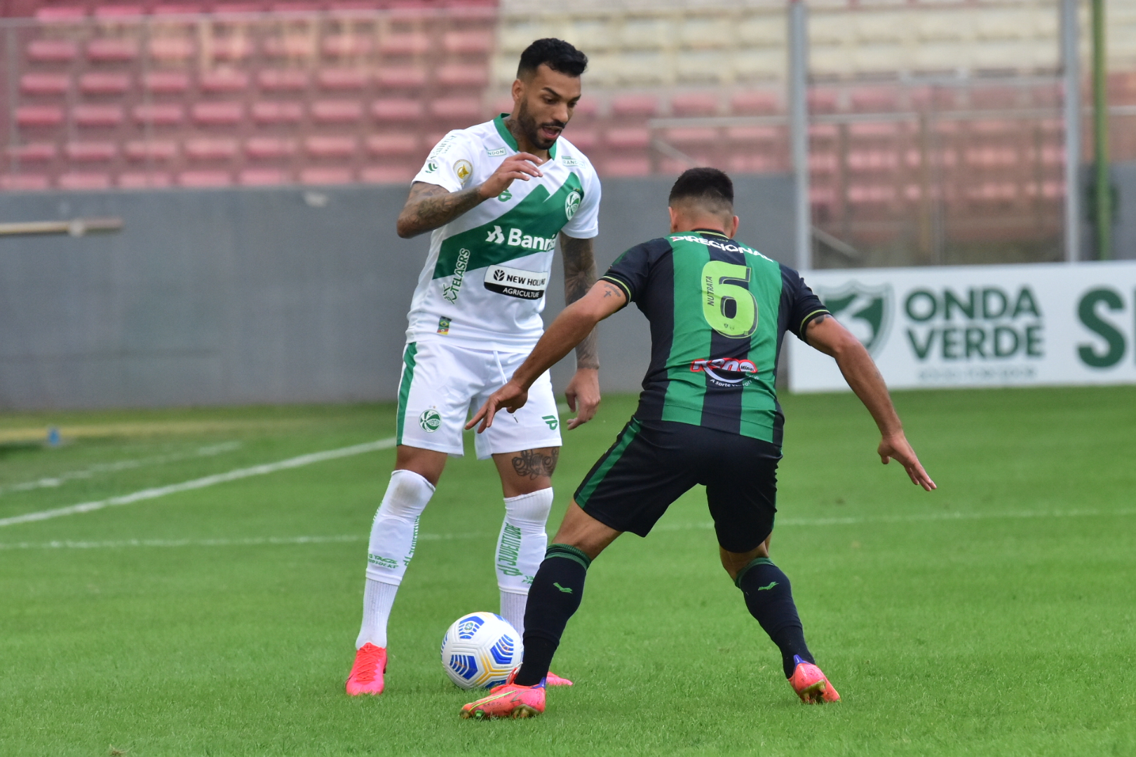 Juventude domina, mas fica no empate fora de casa com o América-MG