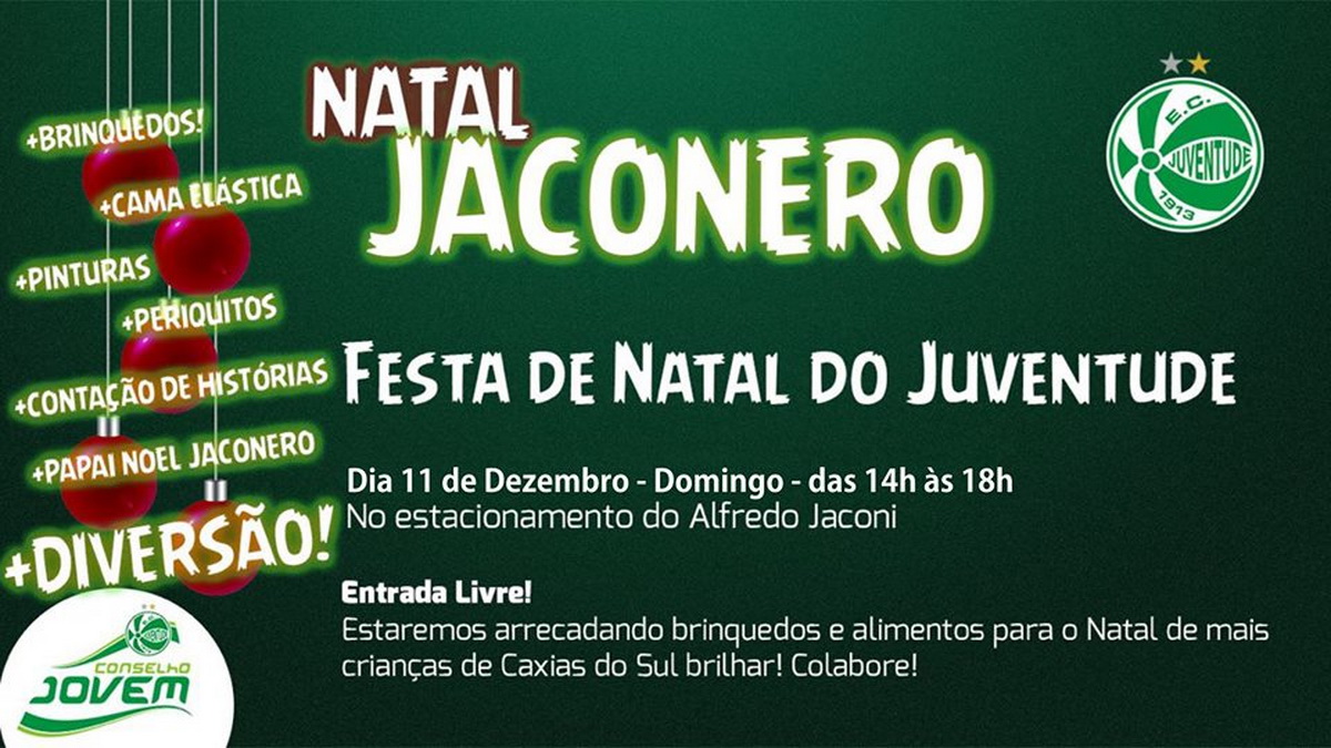 NATAL JACONERO SERÁ DOMINGO