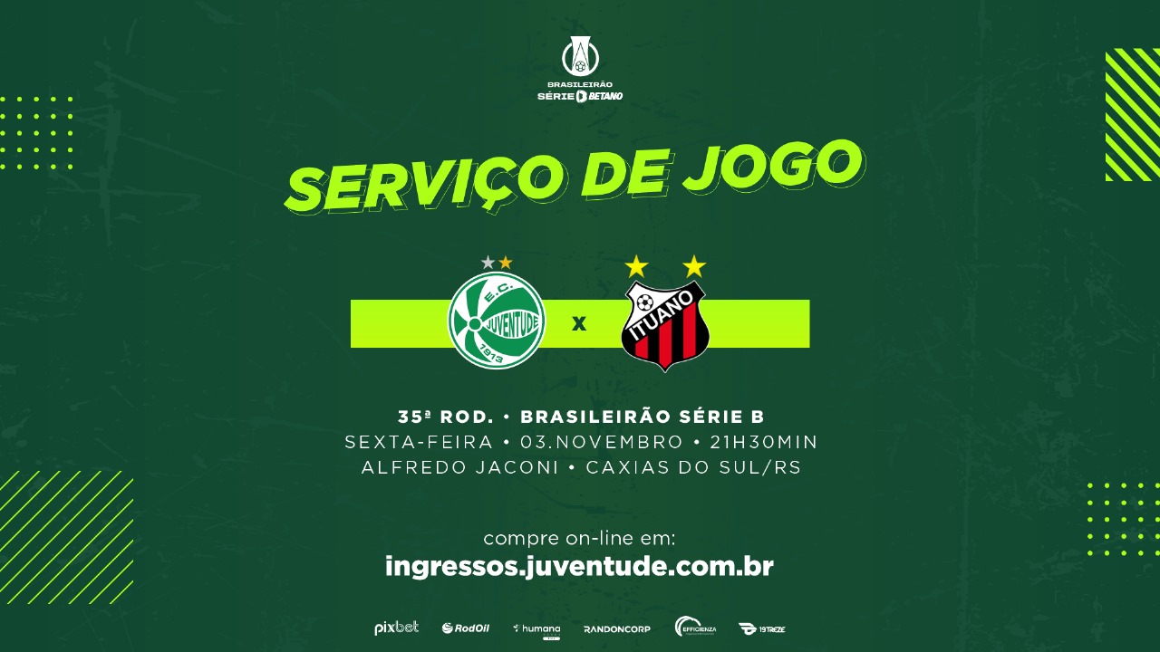 Serviço de jogo: Juventude x Ituano