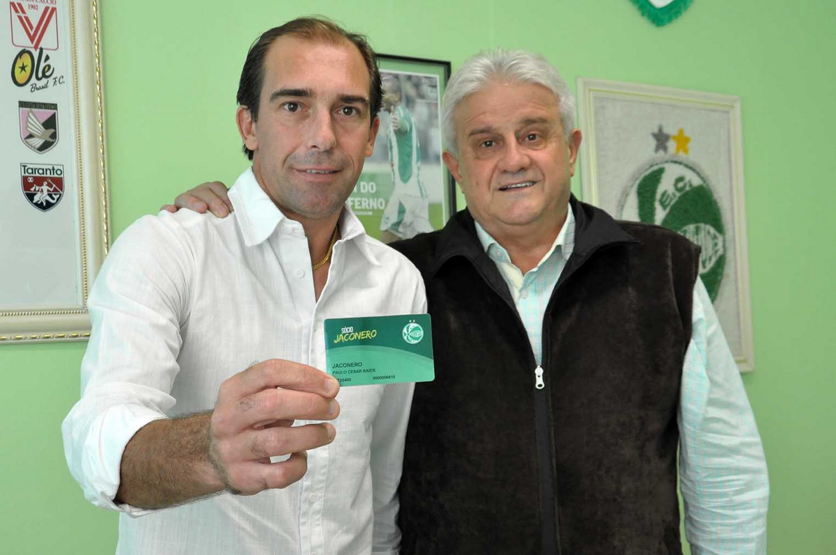 Paulo Baier chega e já se torna Sócio Jaconero