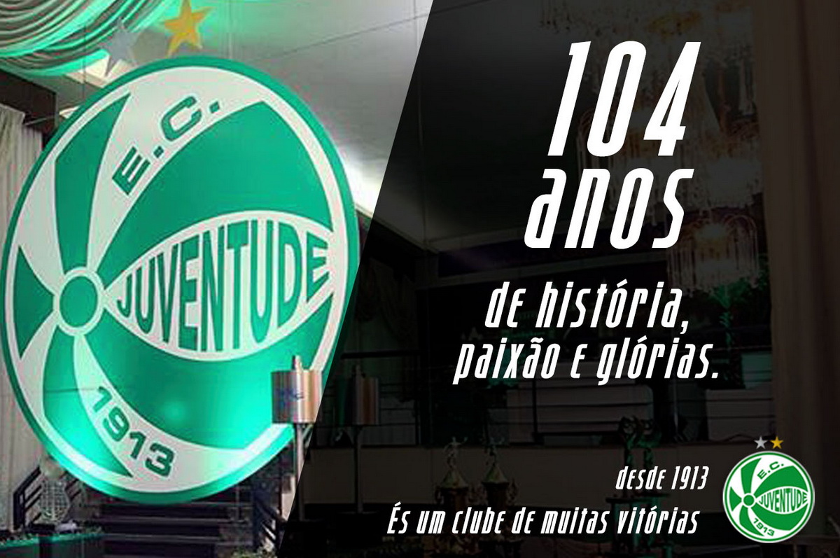 Juventude completa 104 anos em momento espetacular de sua história