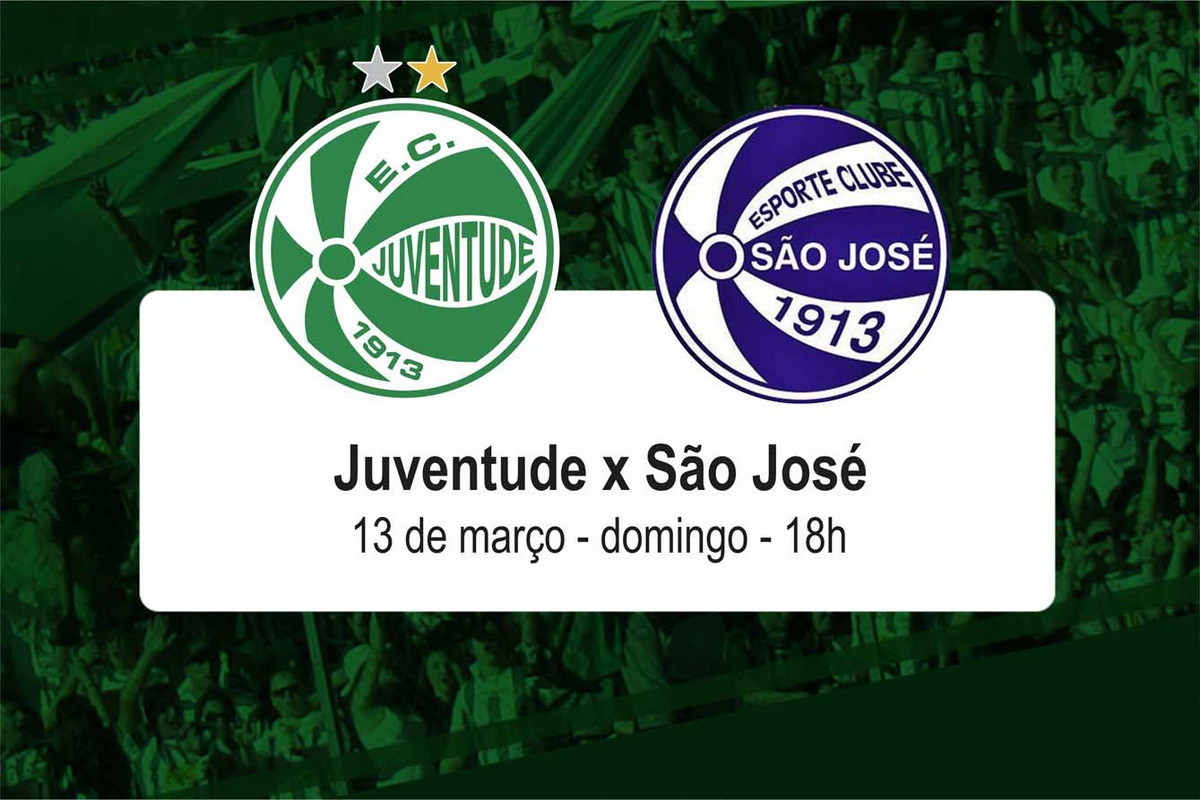 Juventude x São José: serviço de jogo