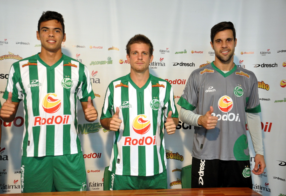 Felipe Guedes, Matheus e Luiz Carlos são apresentados no Jaconi
