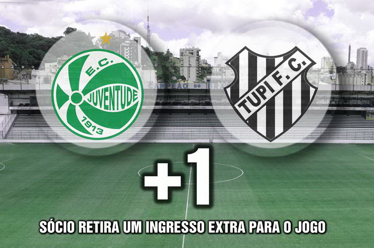 Sócios em dia podem retirar um ingresso para Ju x Tupi