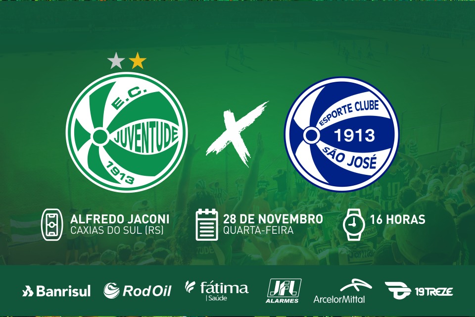 Gauchão Sub-15: Juventude x São José - Serviço de jogo