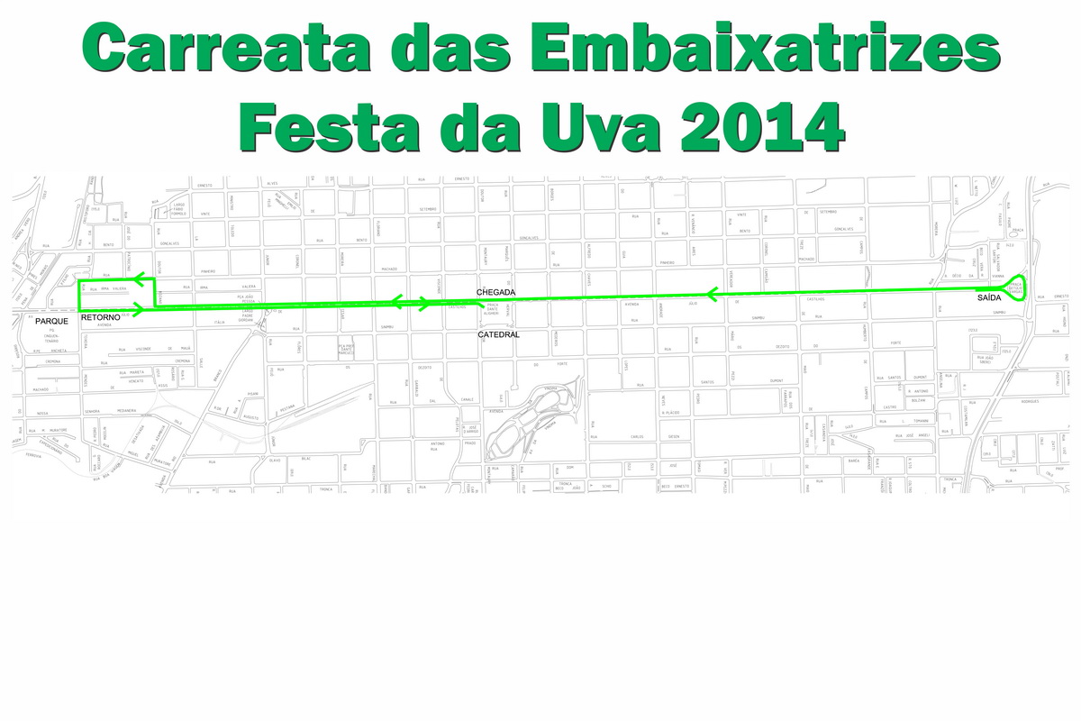 Participe da Carreata das Embaixatrizes
