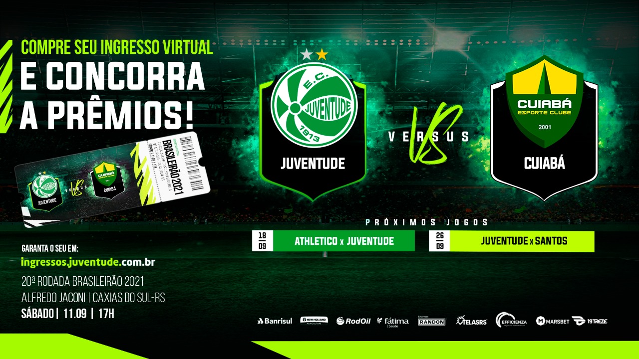 Adquira seu ingresso virtual para a partida contra o Cuiabá
