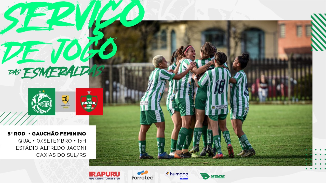 Gauchão Feminino: Juventude x Brasil de Farroupilha será no Jaconi