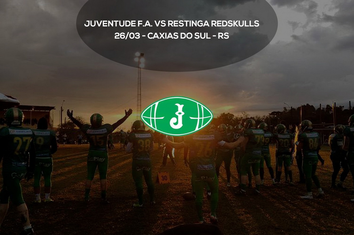 Juventude FA busca manter a invencibilidade contra o Restinga Redskulls 