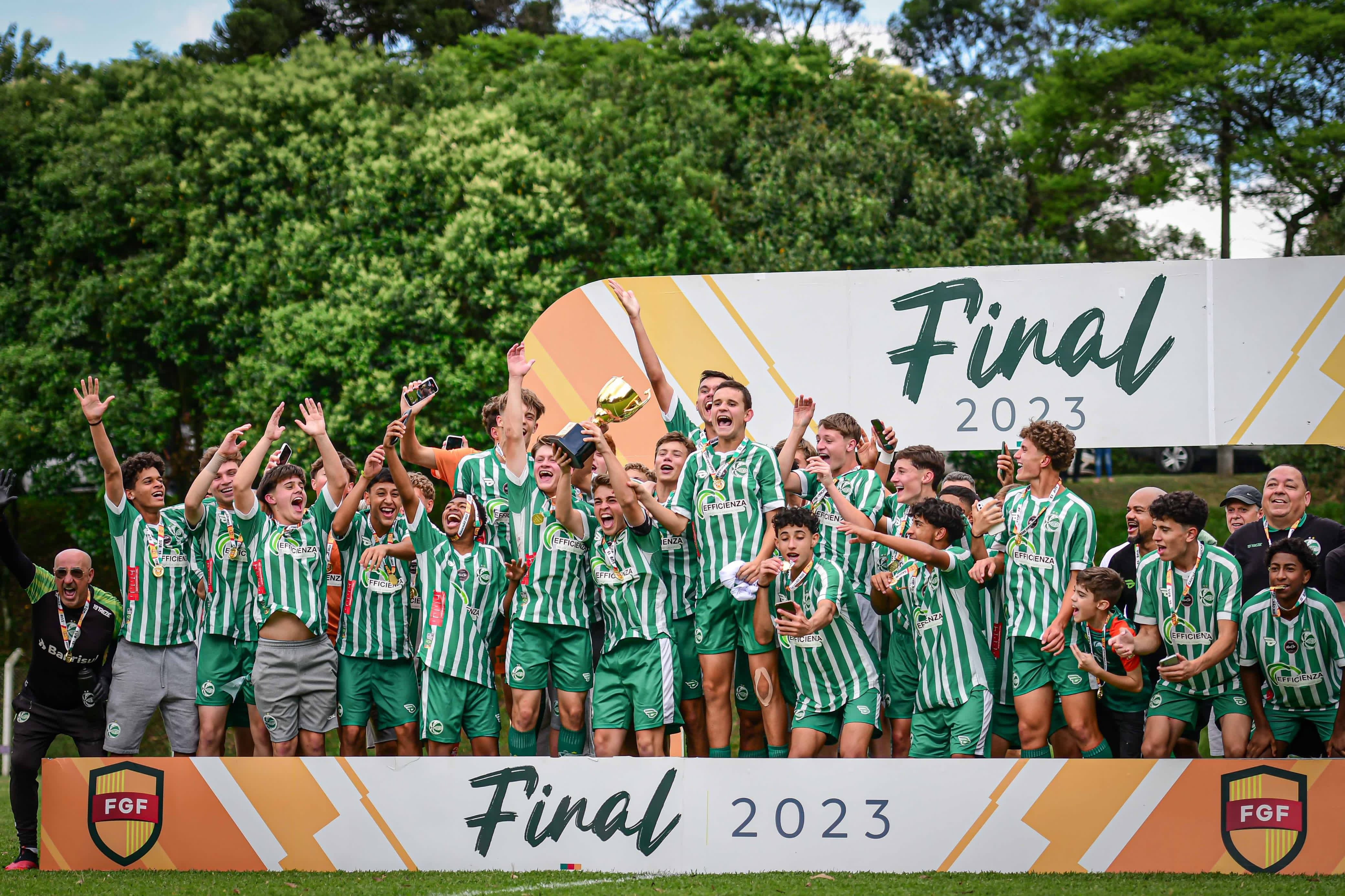 É campeão!! De maneira invicta, Juventude conquista o Campeonato Gaúcho sub-15