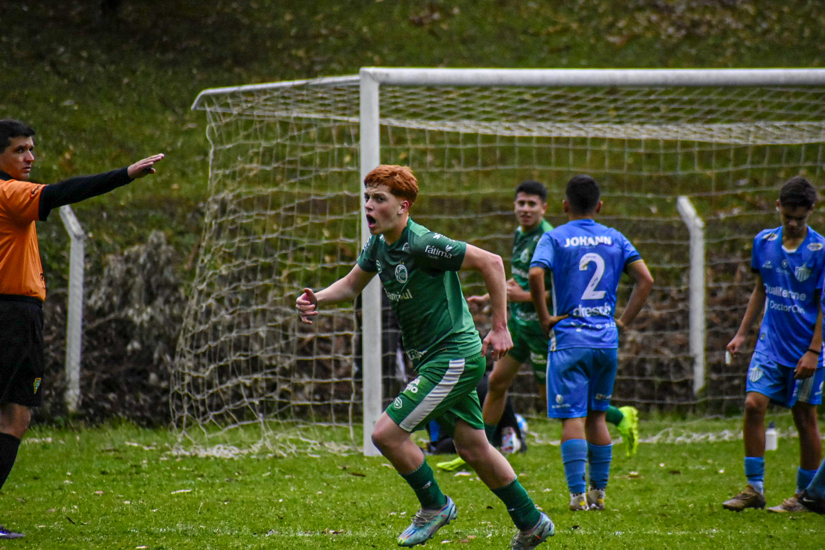 Sub-15 do Ju vence Base Anilada e assume liderança da Liga Serrana