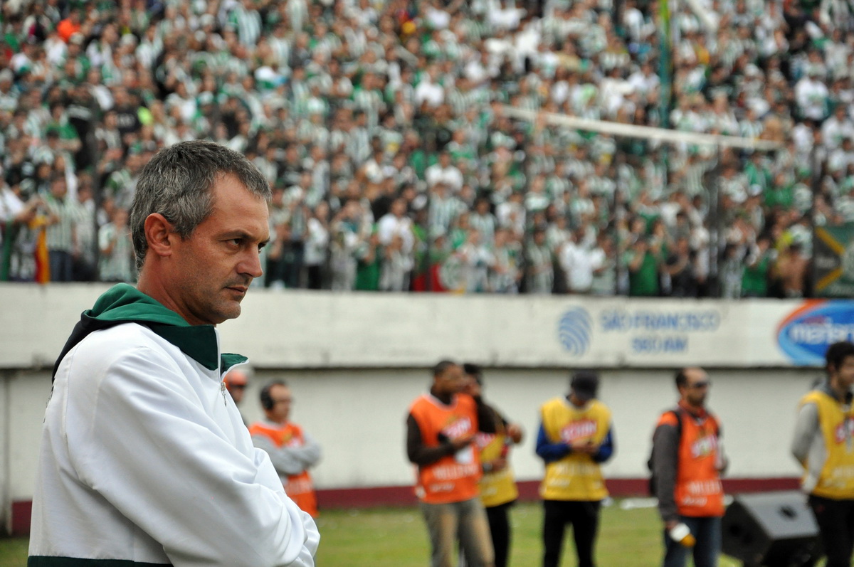 Lisca completa um ano como treinador do Juventude