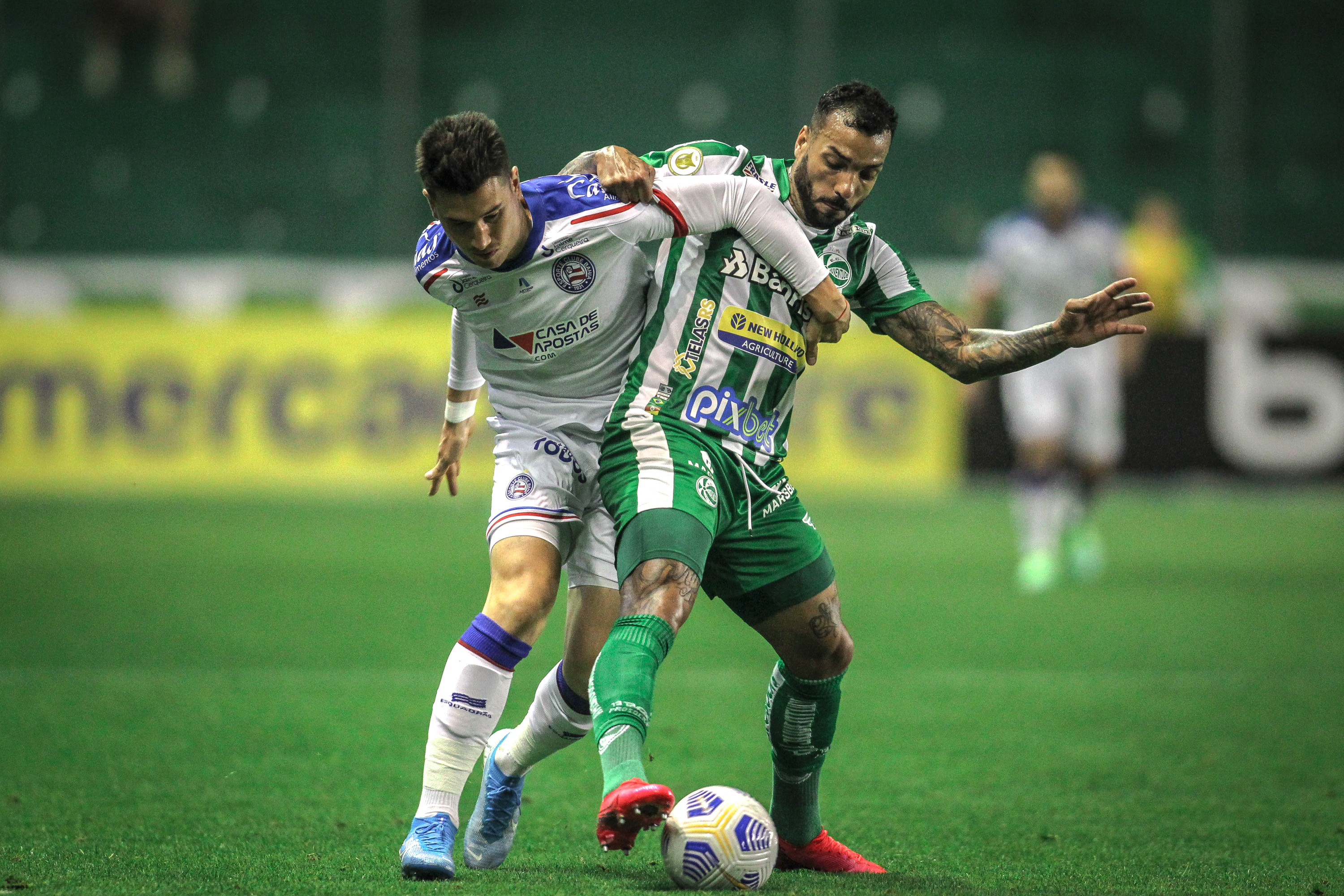 Juventude domina o jogo, cria chances, mas fica no empate contra o Bahia
