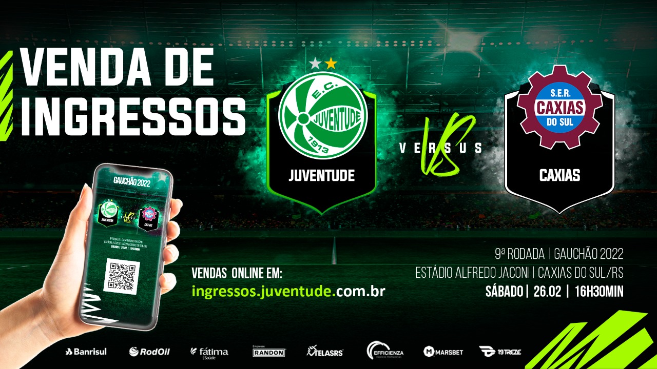 Juventude x Caxias – Serviço de jogo