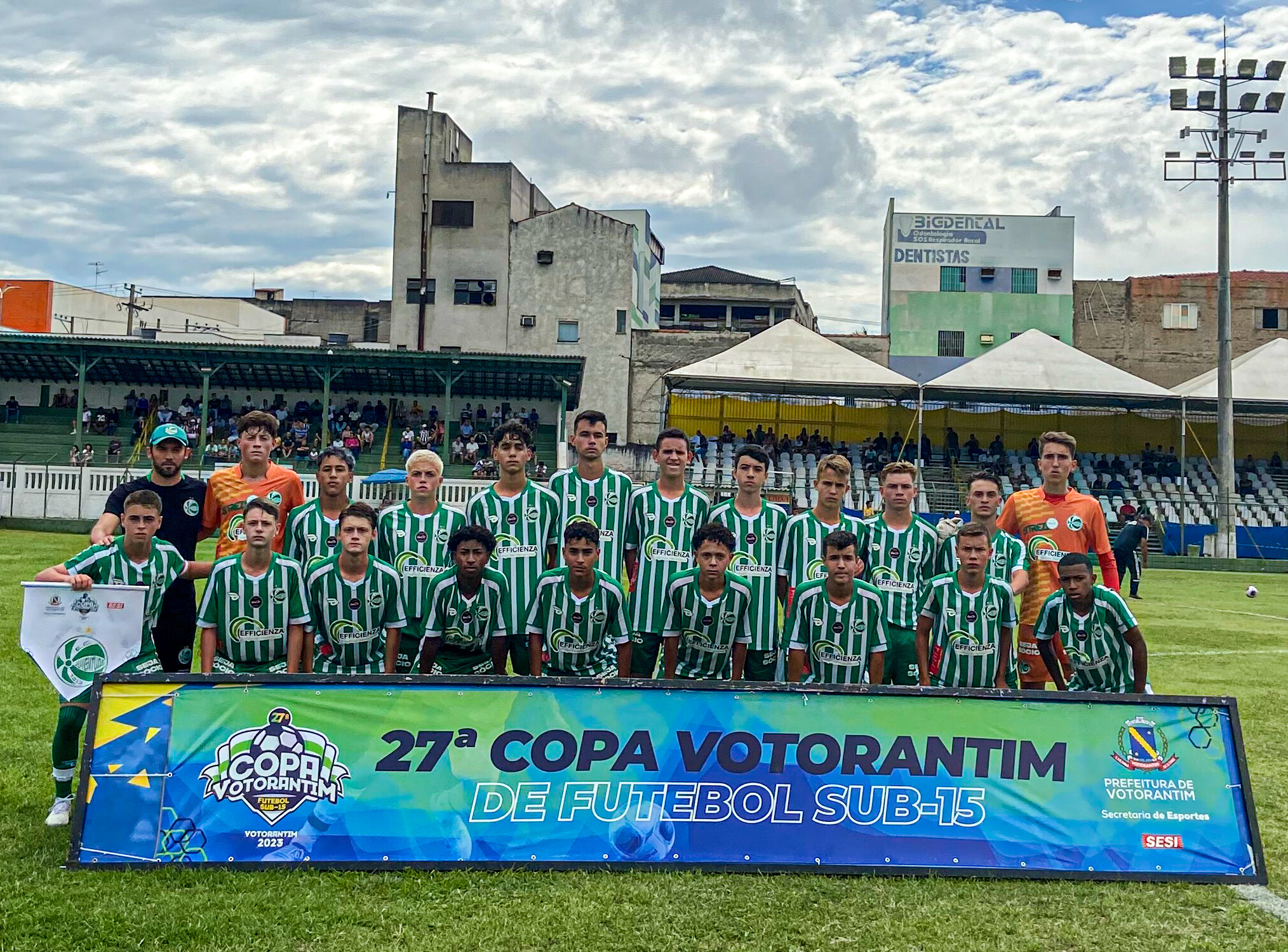 Sub-15 do Ju empata com o Santos na estreia da Copa Votorantim