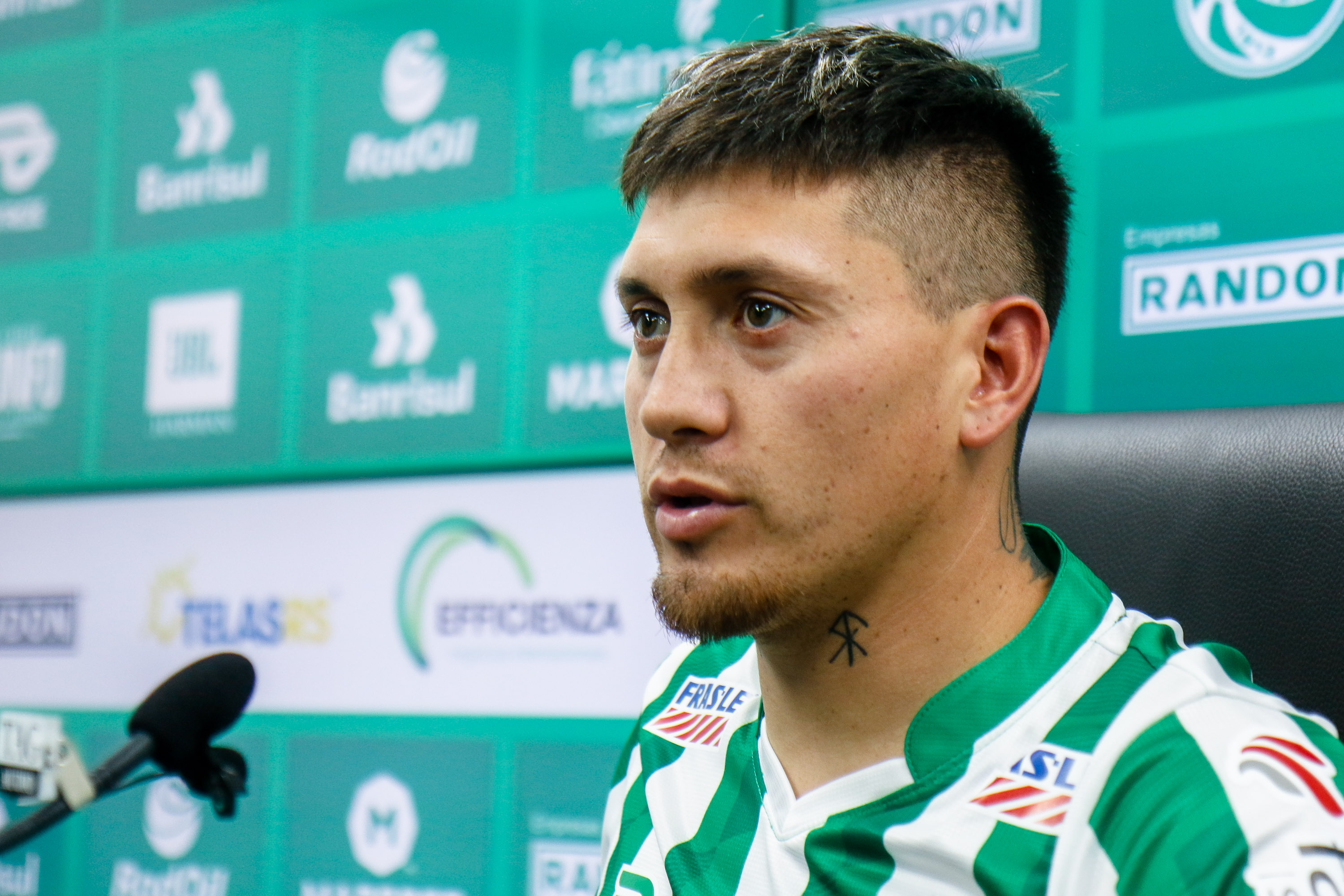 Juventude apresenta o atacante Nicolás Castillo
