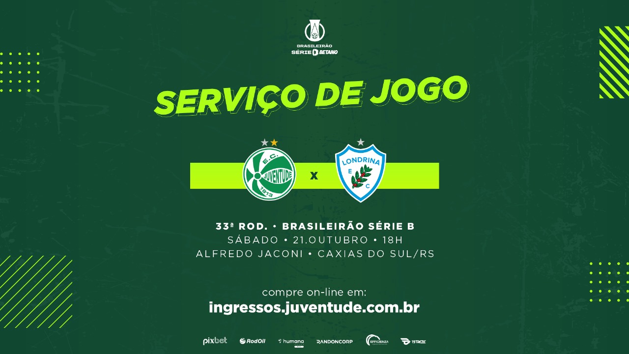 Serviço de Jogo: Juventude x Londrina