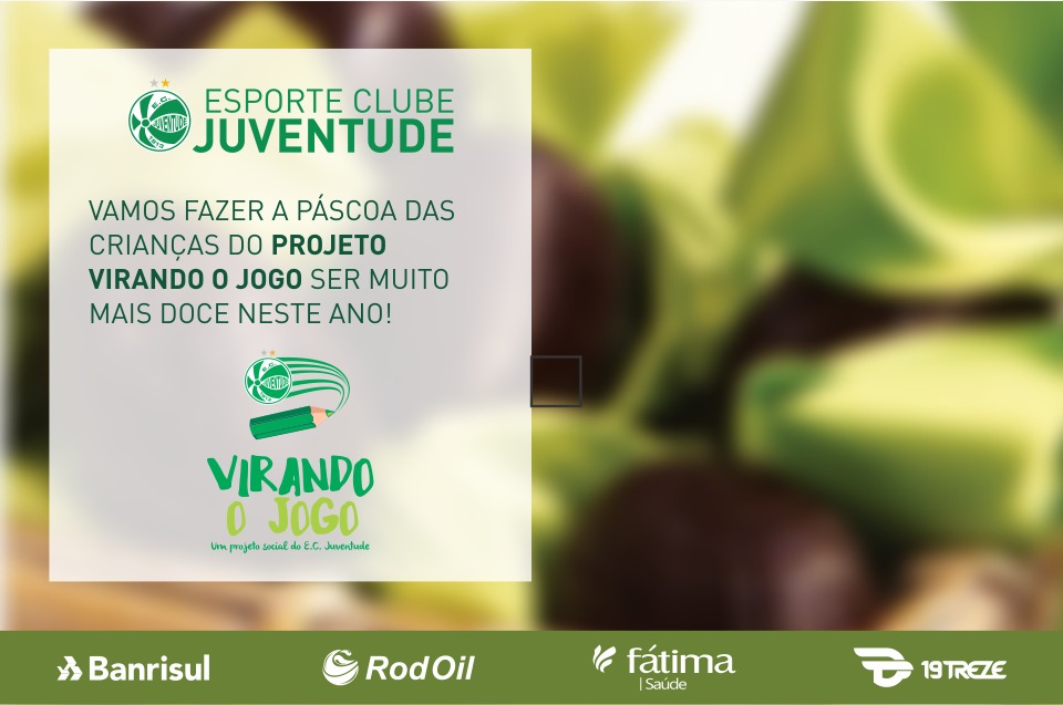 Juventude promove ação de páscoa para crianças do Virando o Jogo