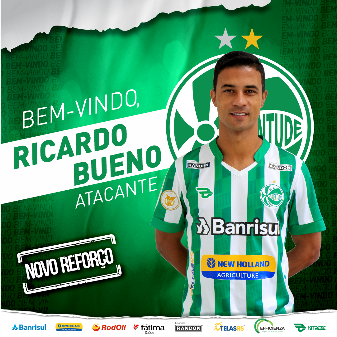 Juventude anuncia contratação do atacante Ricardo Bueno