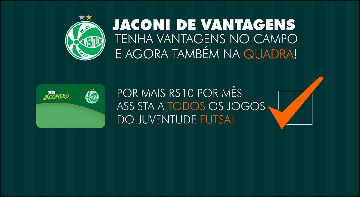 Sócio: saiba como ter acesso liberado aos jogos do Ju Futsal!