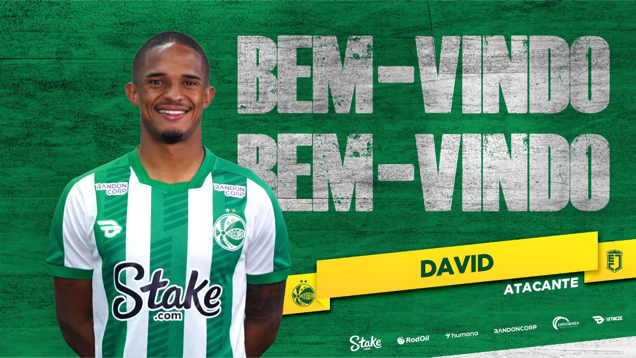 Atacante David é o novo reforço do Verdão