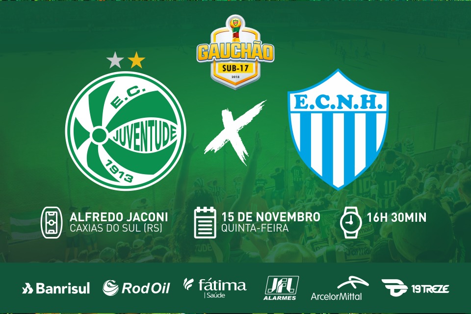 Gauchão Sub-17: Juventude x Novo Hamburgo - Serviço de Jogo