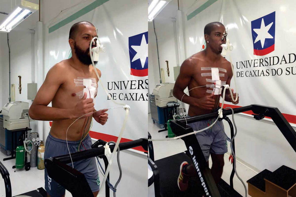 Jogadores são submetidos a testes físicos no IME