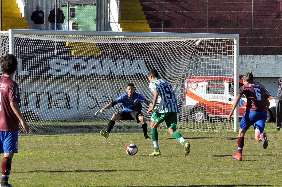 Sub-17 do Ju goleia o Caxias no Centenário