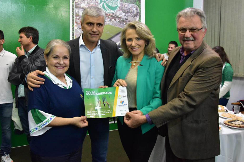 Juventude lança projeto social com o Lar da Velhice e Apae 
