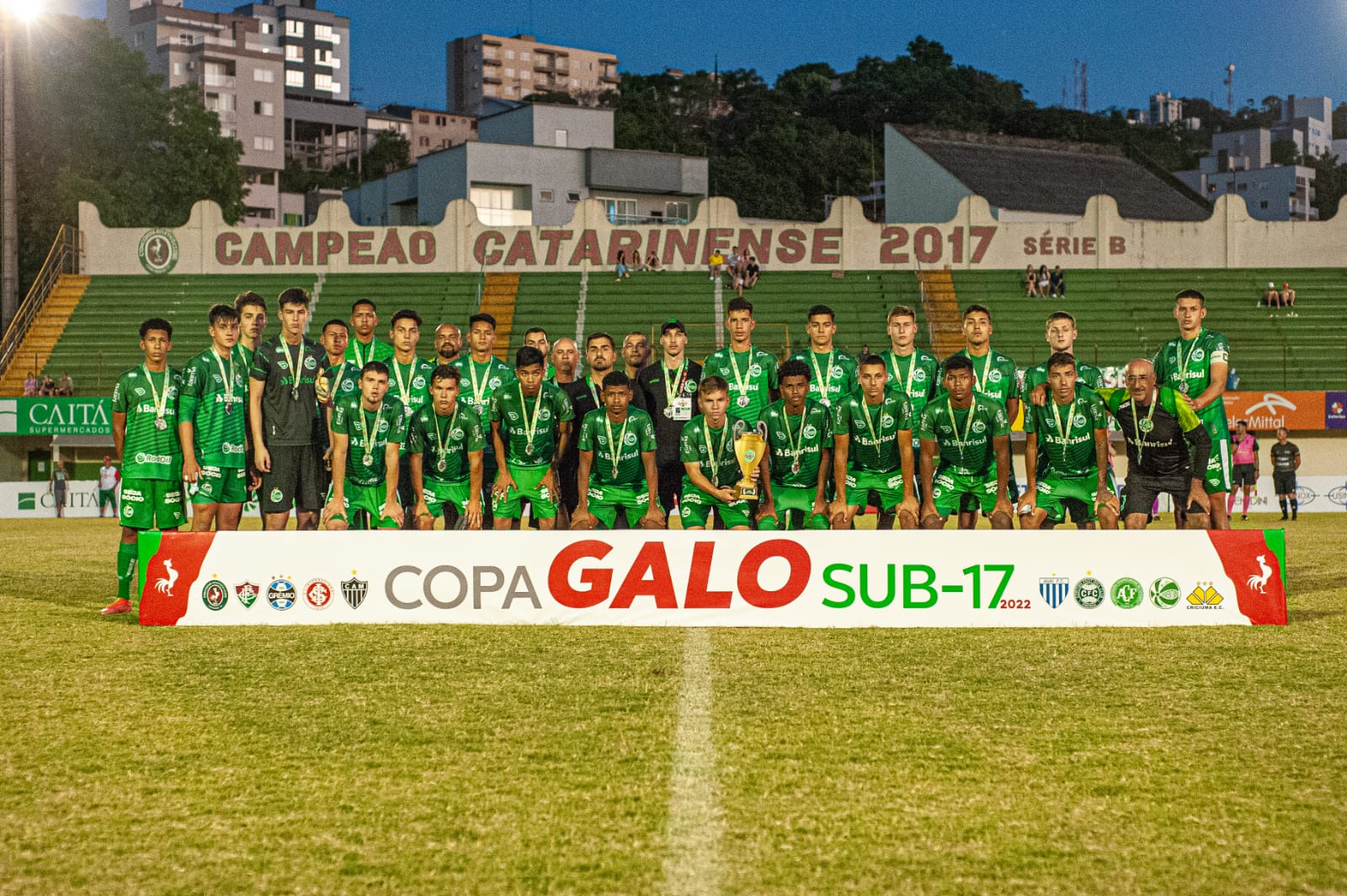 Juventude é vice-campeão da 1ª Copa Galo sub-17