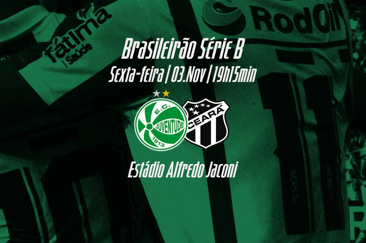 Juventude x Ceará: serviço de jogo
