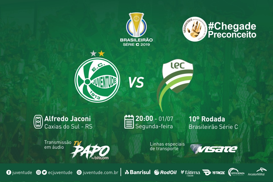 Juventude x Luverdense: serviço de jogo