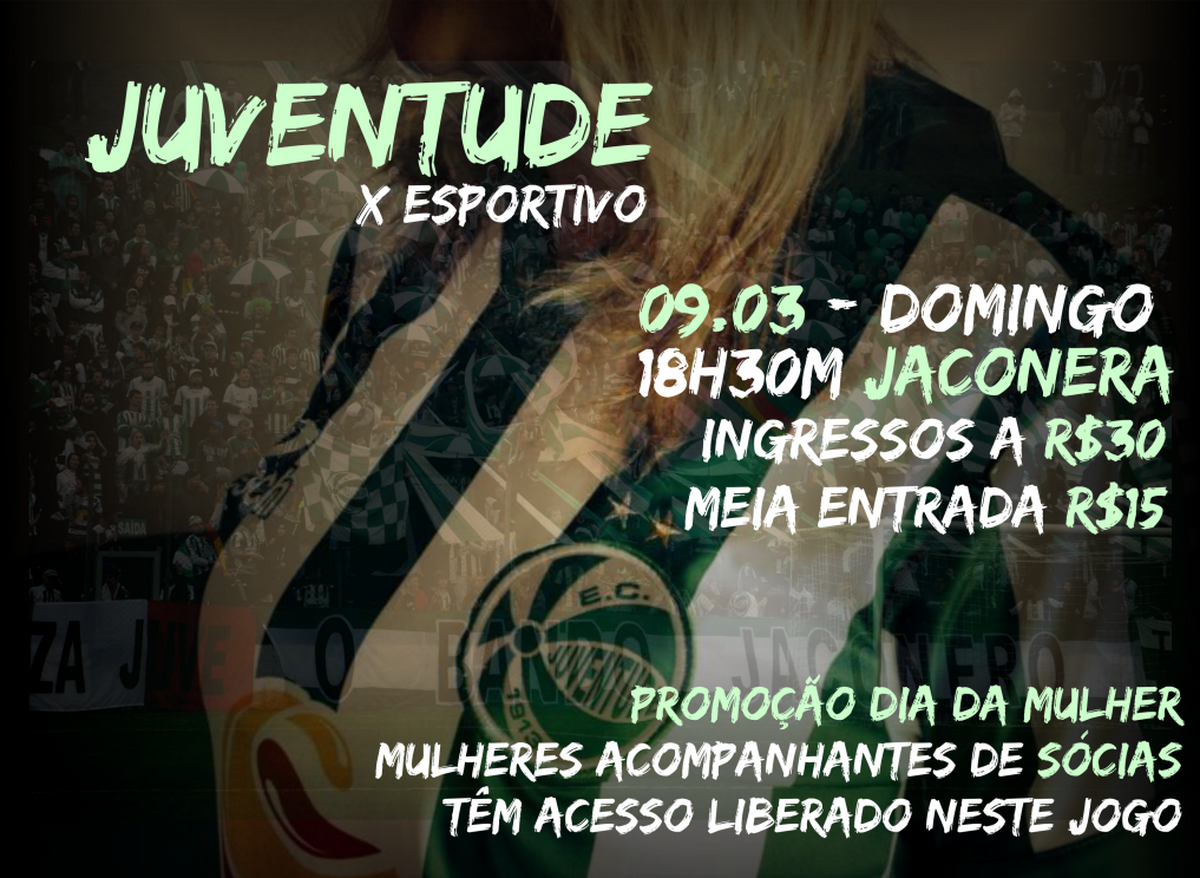 Juventude x Esportivo – serviço de jogo