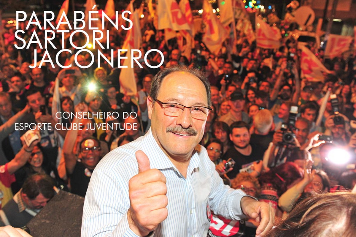 Juventude parabeniza o governador José Ivo Sartori