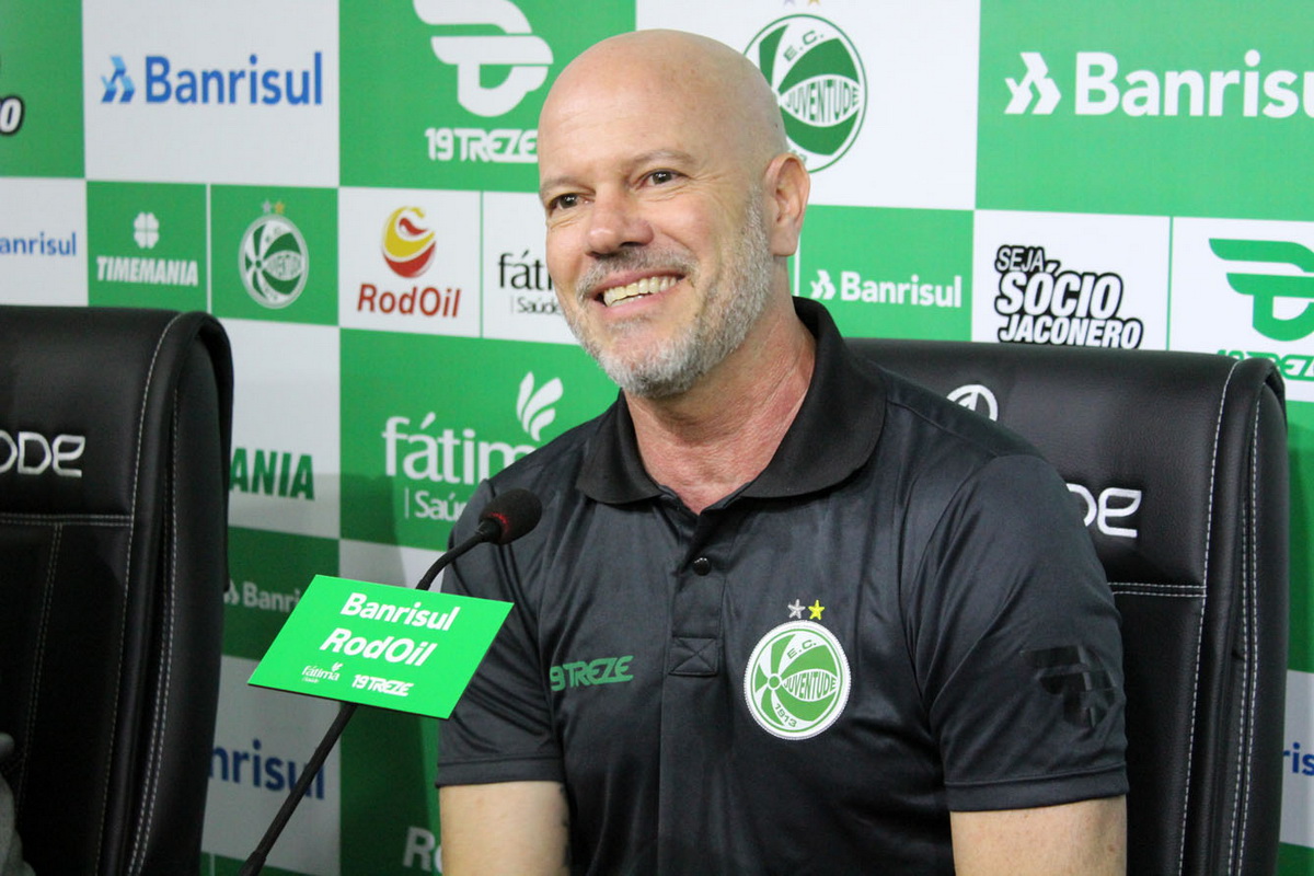 Juventude apresenta Antônio Carlos Zago como novo treinador