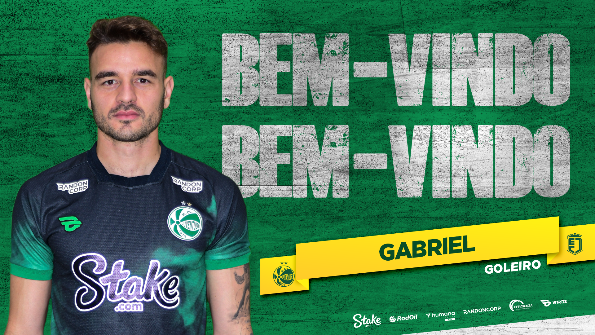 Goleiro Gabriel é o novo reforço do Juventude